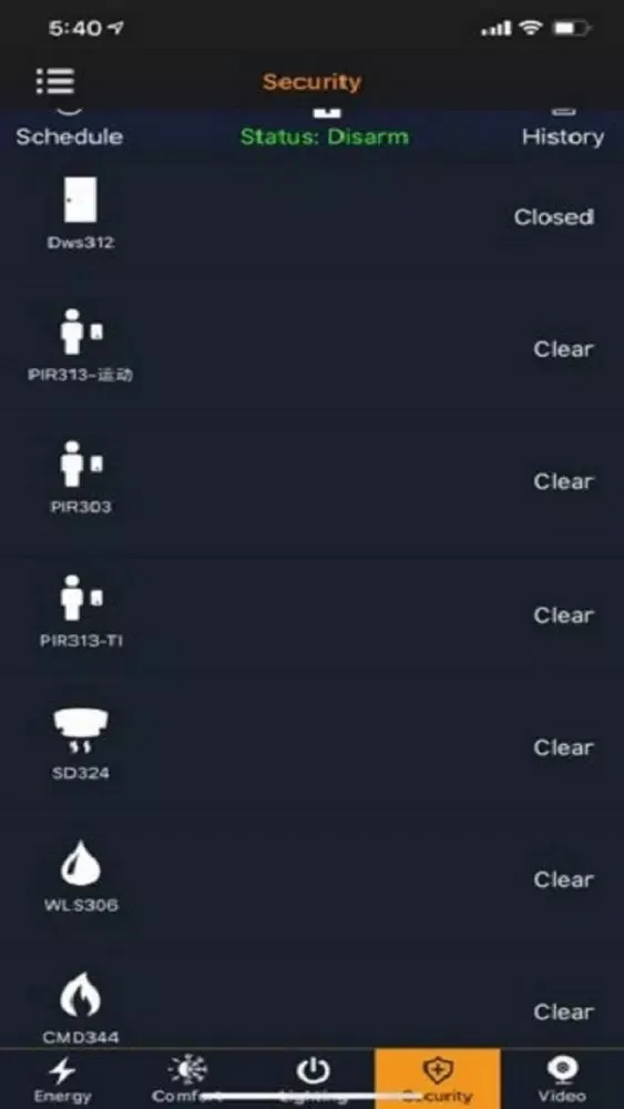 Screenshot di Vive Smart